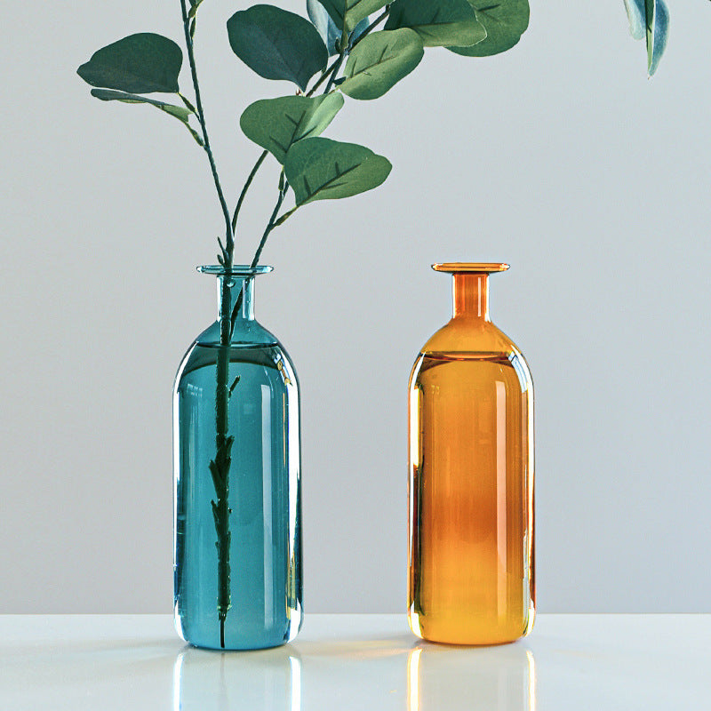 Stained Glass Vase Desktop Ornament Home Decor Stained Glass Vase Desktop Ornament Home Decor